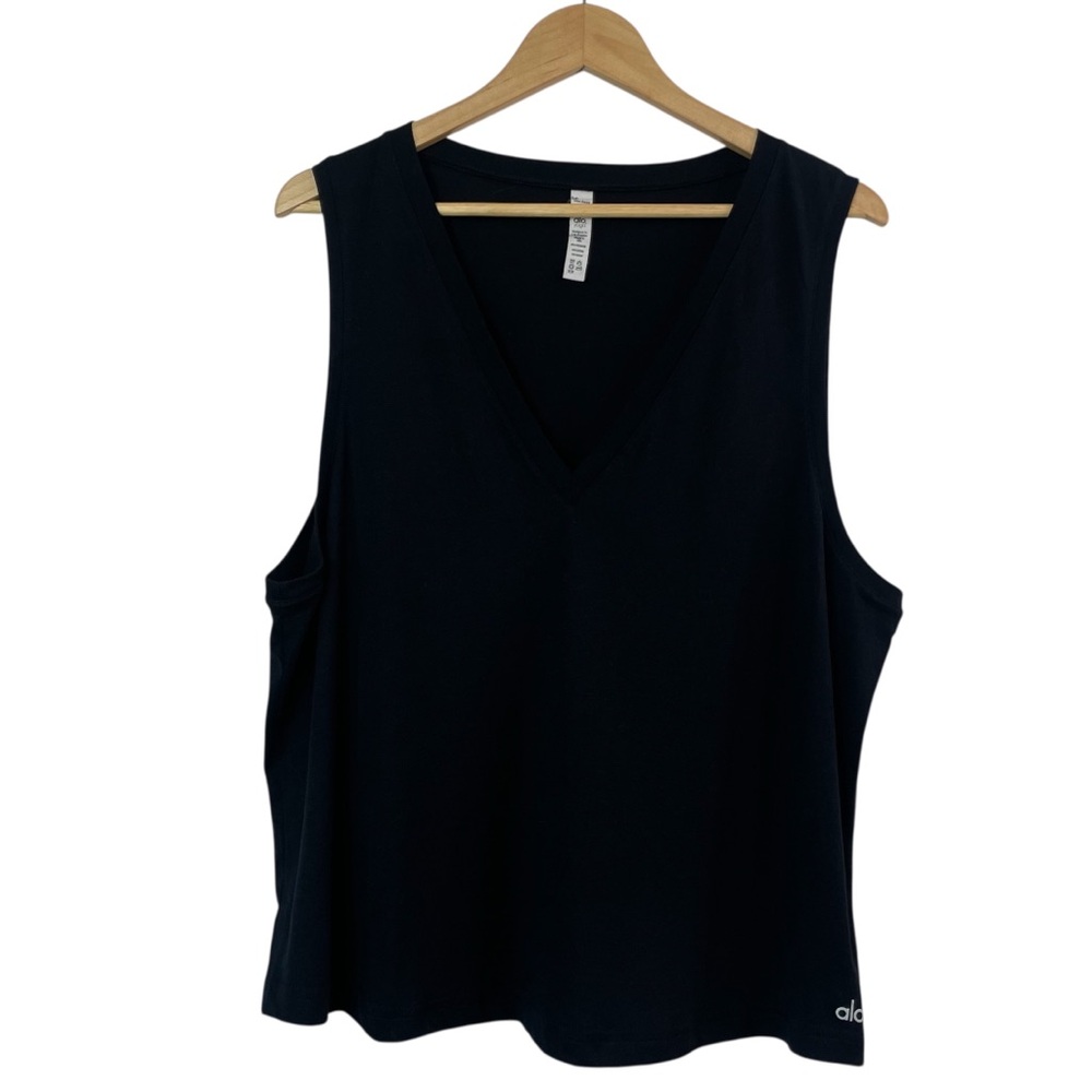 ALO Yoga Black Tank Top